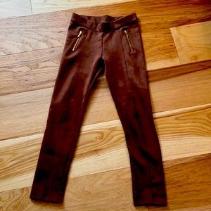 Janie and Jack faux suede pants
